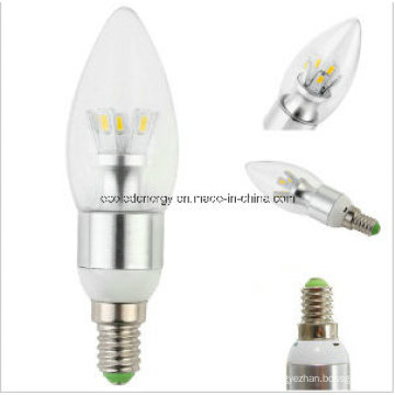 Ce и Rhos E14 3W 5730 SMD светодиодные лампы свеча